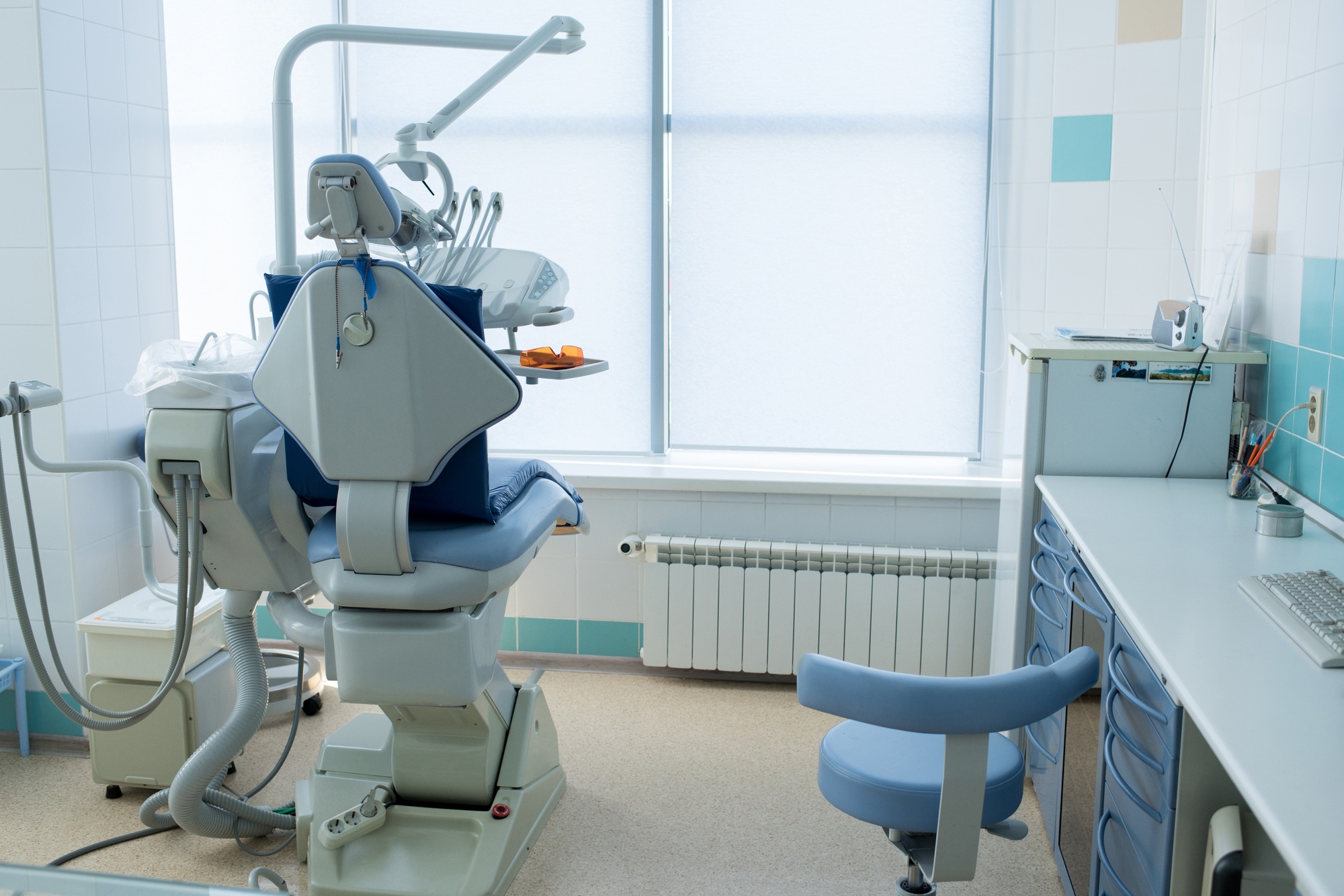 Working place of dentist